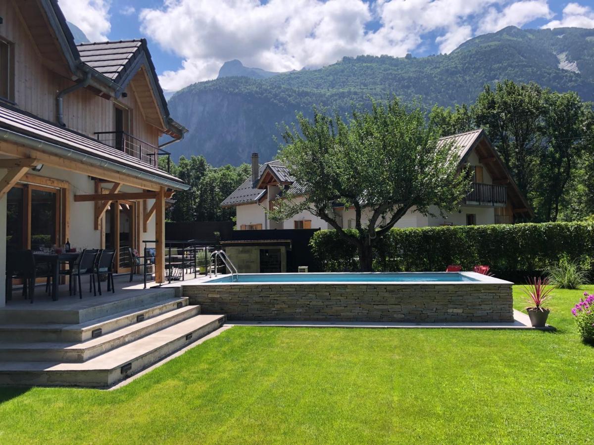 Chalet Barbara With Swimming Pool In The Heart Of Oisans Le Bourg-dʼOisans Kültér fotó