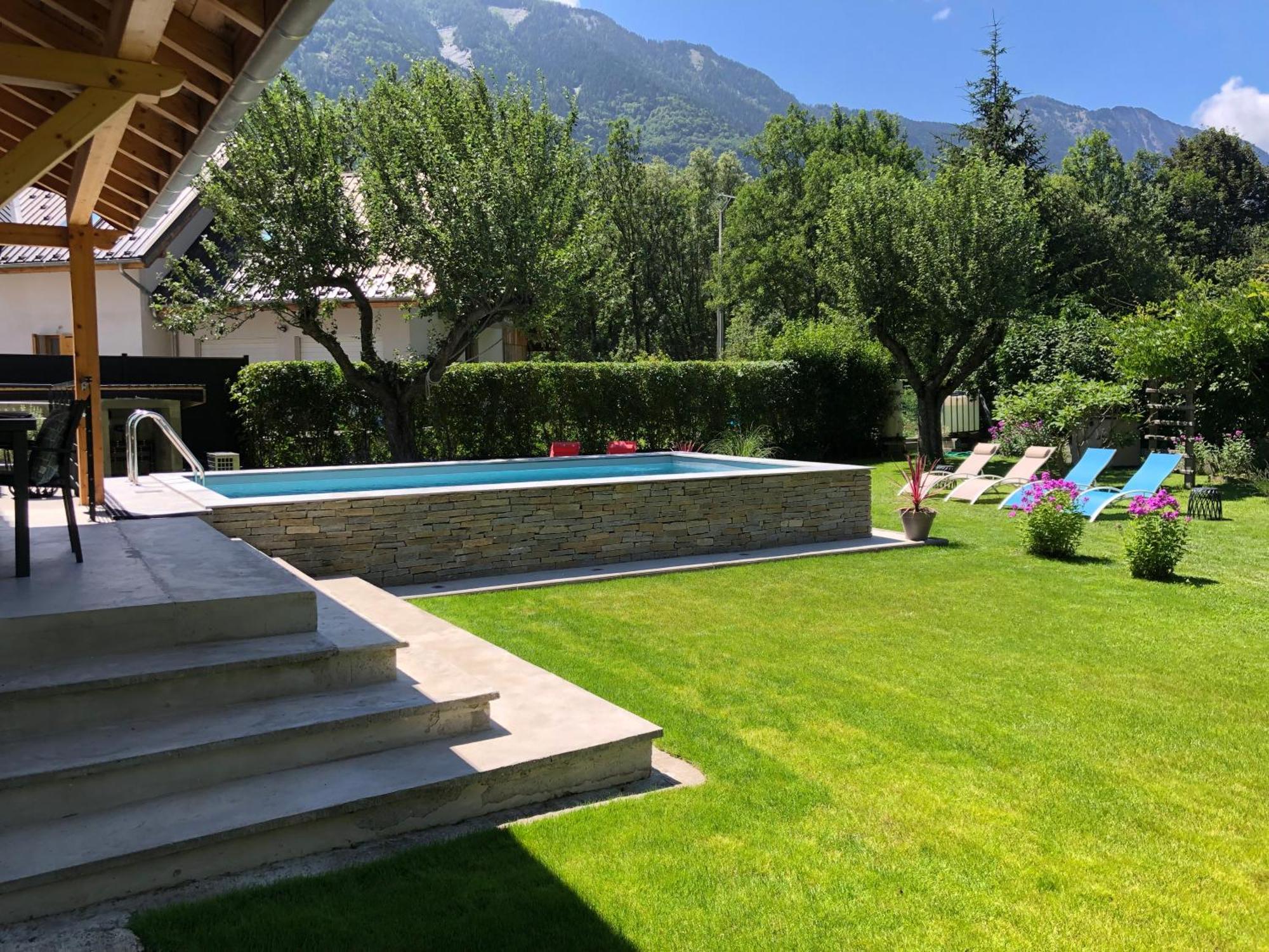 Chalet Barbara With Swimming Pool In The Heart Of Oisans Le Bourg-dʼOisans Kültér fotó
